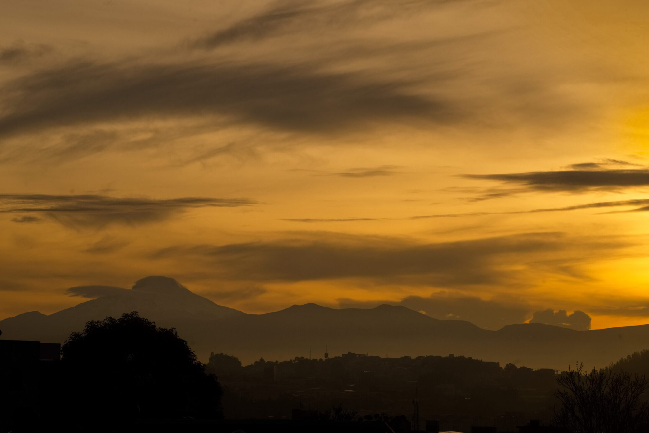 Cordillera - Paisaje desde Terraza